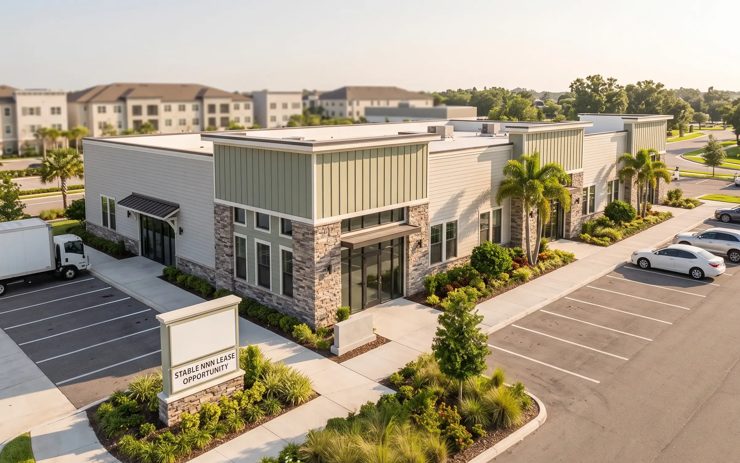 Commercial NNN lease investment property