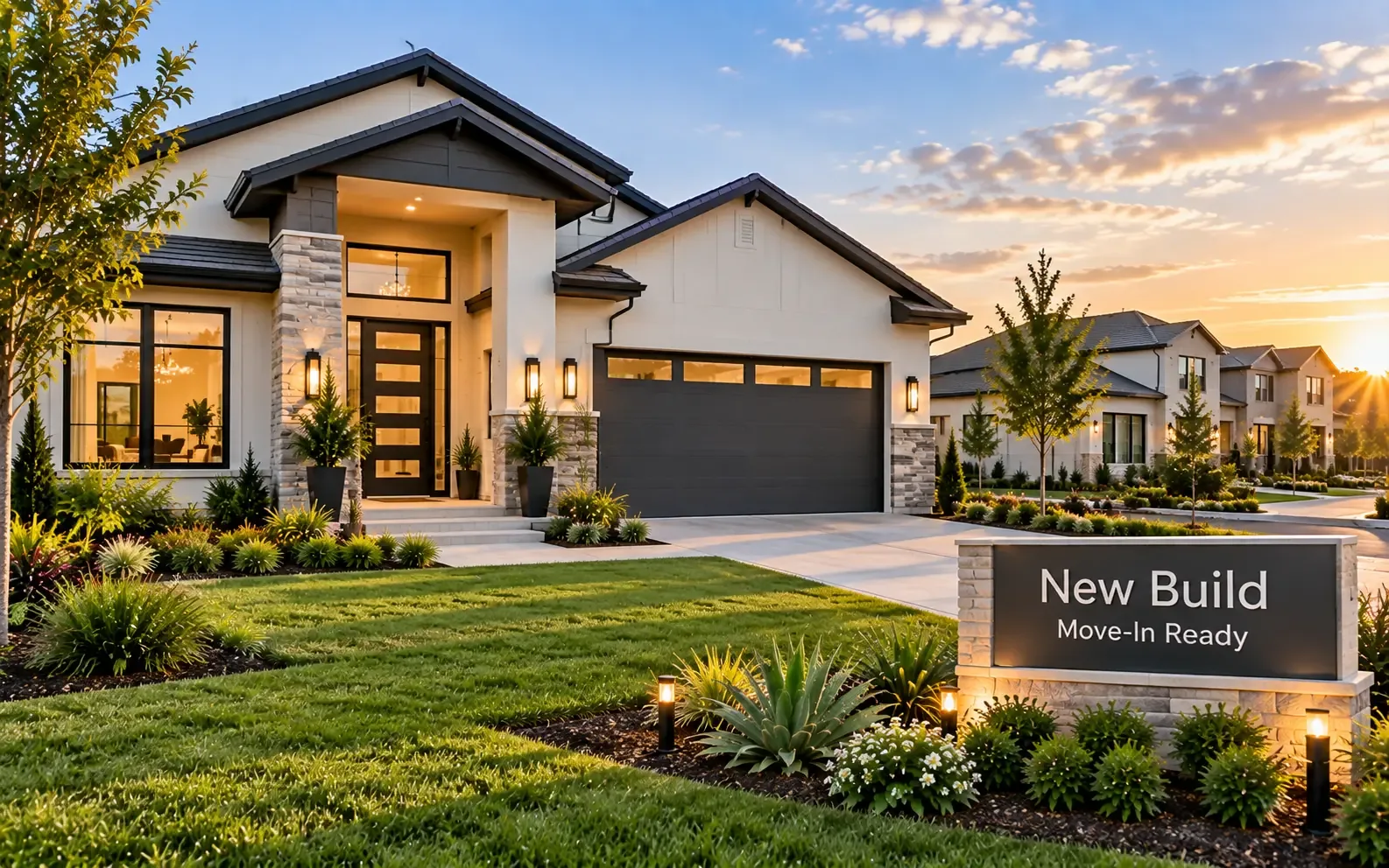 New build home, move-in ready