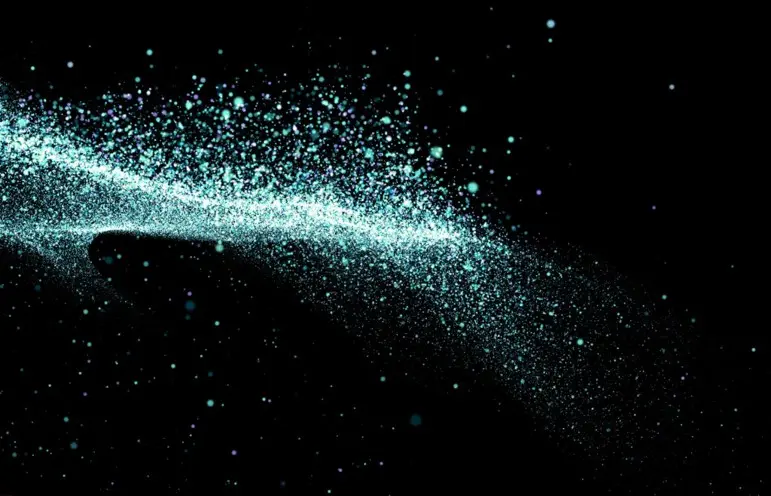 Signal traveling through space