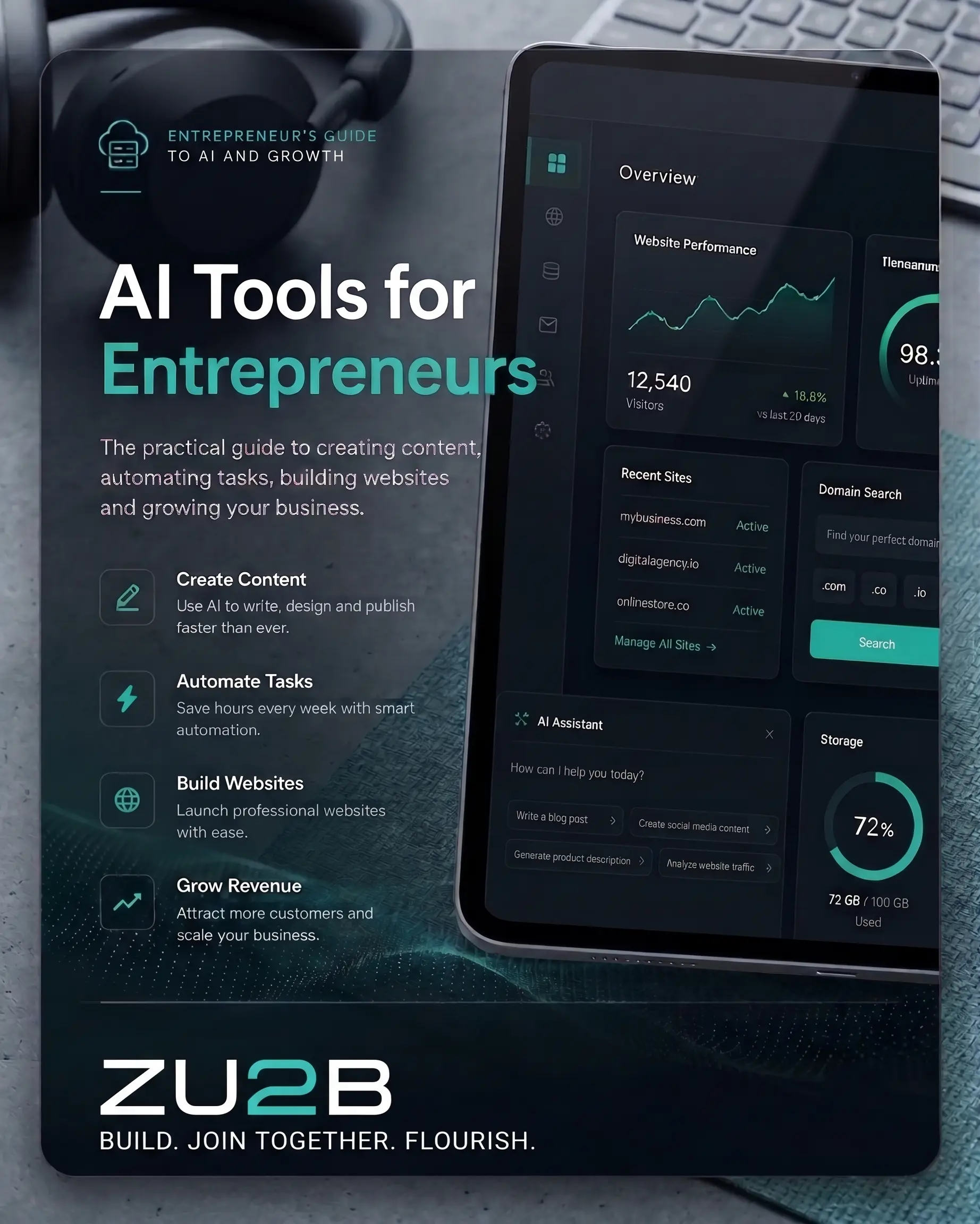 AI Tools for Entrepreneurs cover